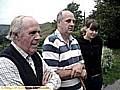 Three generations of Crowthers, grandfather, Harold, dad Chris and Claire 