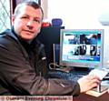 PUBLICAN Julian Taylor, who is putting the finishing touches to a new community website for villagers to discuss and share information of a wide variety of local issues 