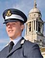Michael Cadwallader who graduated as an acting pilot officer 