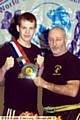 ANDREW Lofthouse(left) with Kevin Lloyd 