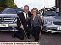 John and Lynn Truelove - both captains at Crompton and Royton Golf Club. 