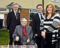 Hugh Broadbent (Chief Exec FCHO), Harry Burns (FCHO Chairman) Iain Wright and Julie Hughes. 