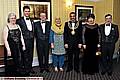 DIAMOND GEEZERS . . . Margaret Molloy, Air Commander Ian Stewart, Flt Lt Mike Holroyd, commander of the 2200 Air Training Corps, Mayoress Shafeena Kausar, Mayor Shoab Akhtar, Rosemary Stewart and wing commander Steve Molloy 