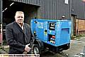 NOT A HAPPY MAN . . . Roy Tindall is angry at the lack of a response from police when his £10,000 generator was stolen. Picture: ANTHONY MILLER 