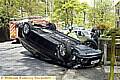 FLIPPIN’ HECK! But the driver walked away unhurt 