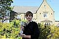Jack Bottomley-Clift with his trophy 