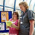 Julie Bowers (left) and Helen Readdie
