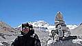 CLIMBING high . . . Tony on Everest 