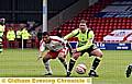 FORMER Athletic captain Sean Gregan (right) 