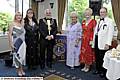 Pictured at the anniversary dinner are (from the left) Maxine Thomas, Oldham Lions president Melanie Howarth, Oldham Mayor Councillor Jim McArdle, Councillor Kay Knox, Sheila Rockley and district governor Ted Rockley. 
