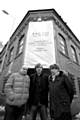 NEW venture . . . from left, Ben Kelly, Aaron Mellor and Peter Hook. Picture: Kevin Cummins 