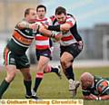 WAYNE KERR on the charge.