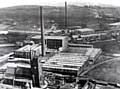 How the Moorside skyline used to look when Mellodew’s mills were in full production — the family also built St Thomas’s Church, in the foreground 
