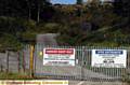 THE entrance to Birks Quarry 
