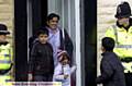 OVERJOYED . . . the scene at Sahil’s house in Queen Street today as his aunt Nabila Naheed and family celebrate the news of the boy’s release