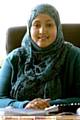 CHAMPION . . . Shupee Syeda Begum will be sticking up for the victims of anti-social behaviour 