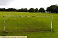 WE know they're here somewhere... Goal posts at Clayton playing fields are in a poor state. 