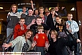 OLDHAM Young Carers, with workers Lindsey Parker (front left) and Mandie Whymark (front right), celebrating their Pride in Oldham nomination 
