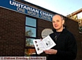 PICTURE this : Rev Bob Pounder at Oldham Unitarian Chapel 