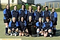 Oldham Hockey Club firsts, from left to right, back: Rebecca Johnson, Emma Burns, Amanda Smith, Karen Rowley, Lesley Beddow, Oona Cassidy, Sally Richmond. Front: Gill Lord, Yvonne Jackson, Sarah Simpson, Louise Howard, Daisy May Ward 