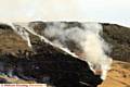 Fire on the moors above Greenfield 