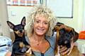 DEDICATION to the cause . . . Mandy Tierney 
