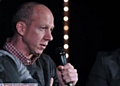 SIMON CORNEY . . . “small chance” of keeping Baxter, fans told last night.