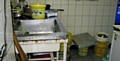 DIRTY: a sink in the Royton Tandoori 
