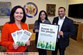 POWER to the people (l-r): Caroline Flint MP launches the Energy Co-operative, with Councillor Arooj Shah and deputy council leader Shoab Akhtar 
