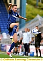 FANCY FOOTWORK: Matt Derbyshire displays his agility. 