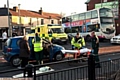 TRAGIC: paramedics arrive on the scene