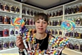Sarah Gannon among the sweets at the popular The Sweetie Jar 
