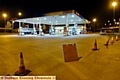 THE Tesco filling station in Westhulme Way last night as the pumps ran dry after a day of panic buying 
