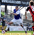 MASTER MARKSMAN . . . Shefki Kuqi is staying for another season. 
