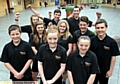 PASS it on: the Failsworth School team who will be taking part in the Olympic torch relay 
