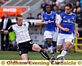 Dean Furman tries to break clear 