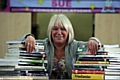 Librarian Sue Hampson retires from Oldham College library after 37 years service. 

