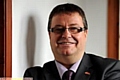 Oldham Rugby League Club Chairman Christopher Hamilton. 
