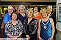 Final Charter dinner of Oldham Soroptimists which winds up after 70 years. Back l-r, Eunice Garside (50 yrs' membership), Kathleen Barnes (oldest member 86), Liz McConnell (regional president elect), Barbara Hulmes (pres. Ramsbottom). Front l-r, Carol Shackleton (pres. Oldham), Mayoress Valerie Knowles, Denise Baldwin (South Lancs. regional president). 
