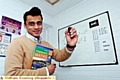ADDING up to success . . . teacher Arif Mohid has his own TV show on maths
