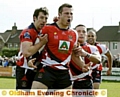 DAVE ELLISON . . . the Oldham prop is making steady progress after sustaining a hamstring injury in the defeat at Doncaster. He is one of 12 players on the Roughyeds casualty list. 