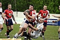 Oldham break through the lines 