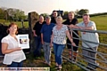 Scouthead and Austerlands Band Contest organisers angry that this year may be the last, due to traffic management problems. Left to right, Elaine Buckley, Paul Ashworth, David Needham, Bill Lowe, Pam Edwardson, David Buckley, Richard Edwardson. 
