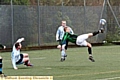 Keith Kurpass, of Highfield United attempts an overhead kick. 