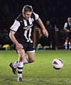 DAN TAYLOR . . . hard graft. 