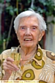 MANY happy returns . . . Bert Taylor is 101 today 
