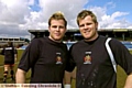 FLASHBACK: Best twins Jason (left) and David together for Oldham in 2006. 
