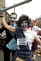 BEER-WALK braveheart: the defiant message from one of those taking part in the unofficial walk 
