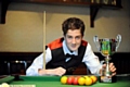 SPOT ON . . . England star Aaron Davies. 
