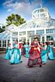 Alexandra Park’s Edwardian conservatory provides an elegant backdrop for a dance scene. 
